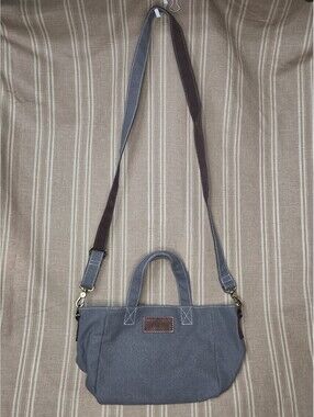 Maika Mini Tote Waxed Grey NWOT Excellent Condition Ships Fast